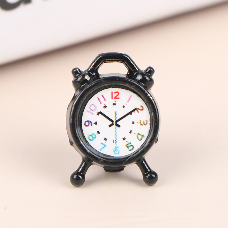 1PC 1:12 Scale Alarm Clock Dol - đánh giá và giá Kitchen Uncle