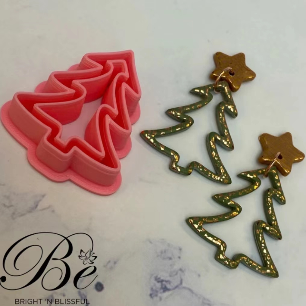 Clay Cutter Shape Christmas Tr - đánh giá và giá Cookie Cutter Set