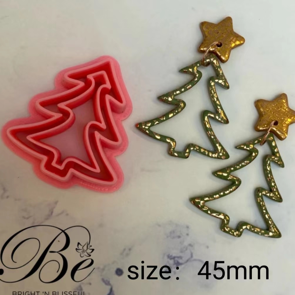 Clay Cutter Shape Christmas Tr - đánh giá và giá Cookie Cutter Set