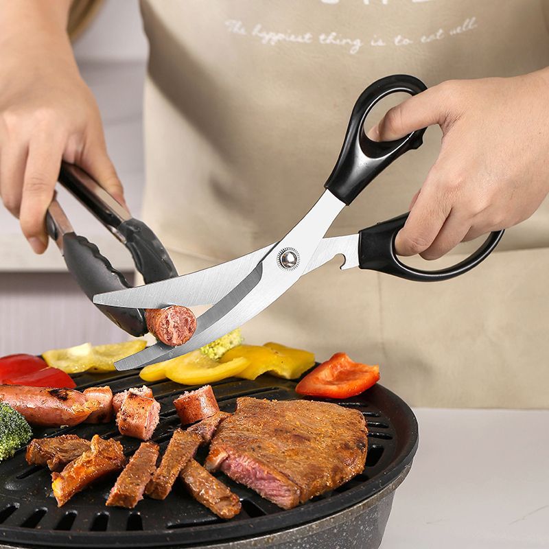 Stainless Steel BBQ Grill Tong - đánh giá và giá Kitchen Shears In Baking