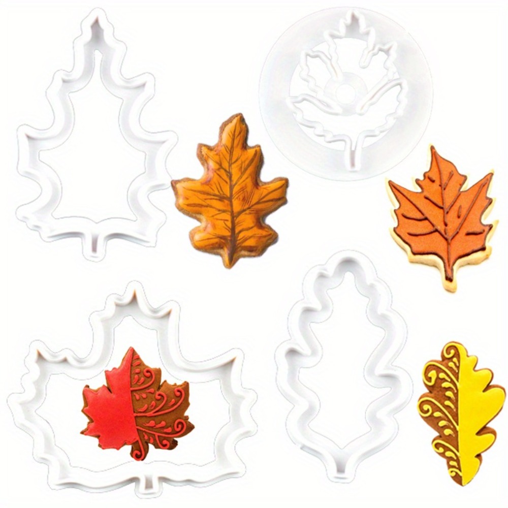 4Pcs Set Fall Leaf Cookie Cutt - đánh giá và giá Cookie Cutter Set