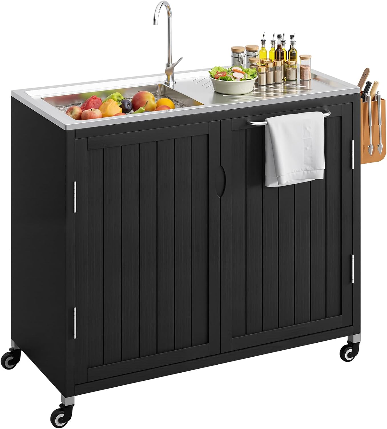 Outdoor Kitchen Island with 30 - đánh giá và giá Kitchen Uncle