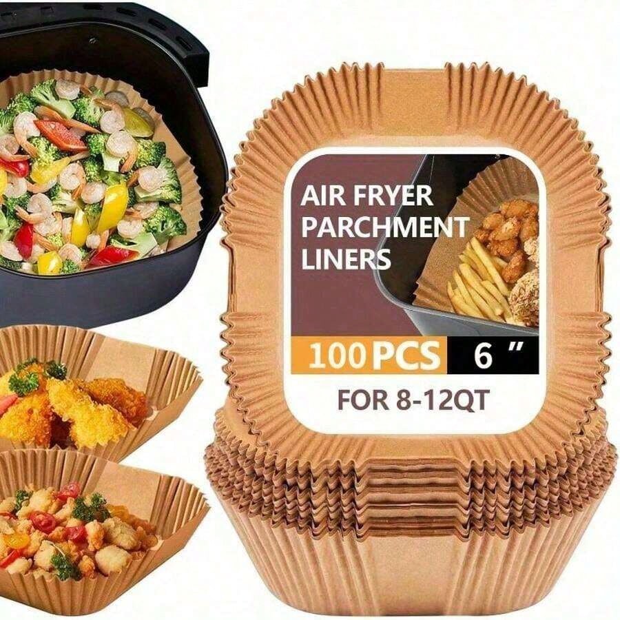 100pcs, Square Disposable Air  - đánh giá và giá Kitchen Baking Gadgets
