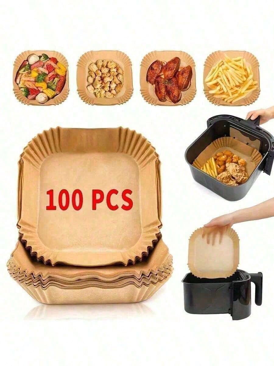 100pcs, Square Disposable Air  - đánh giá và giá Kitchen Baking Gadgets