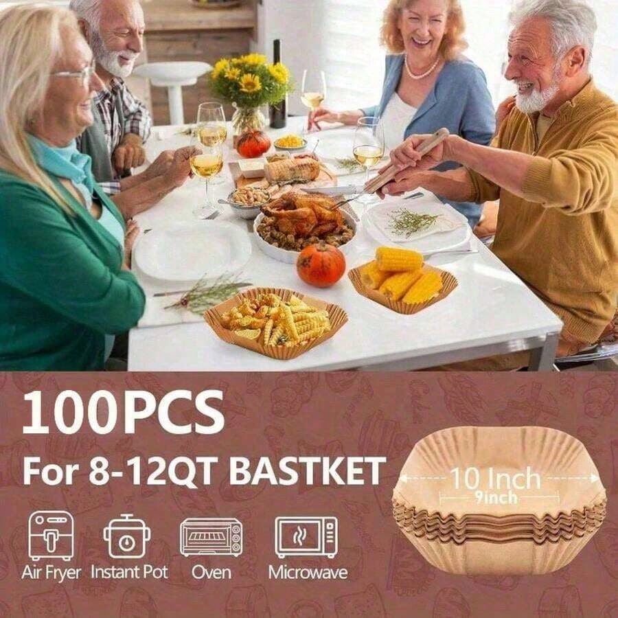 100pcs, Square Disposable Air  - đánh giá và giá Kitchen Baking Gadgets