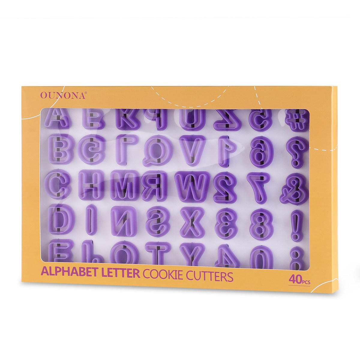 40Pcs Alphabet Number Letter C - đánh giá và giá Cookie Cutter Set