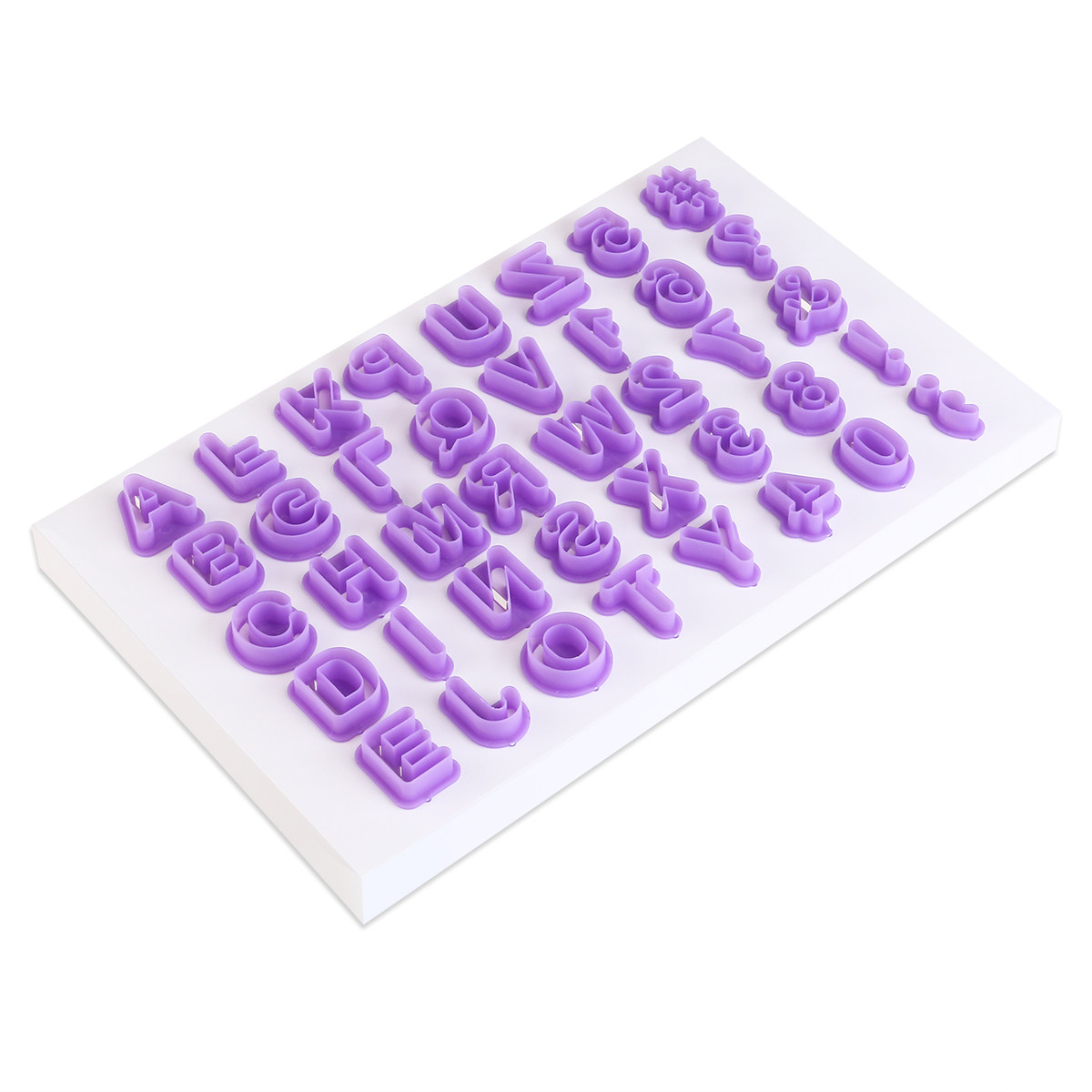 40Pcs Alphabet Number Letter C - đánh giá và giá Cookie Cutter Set