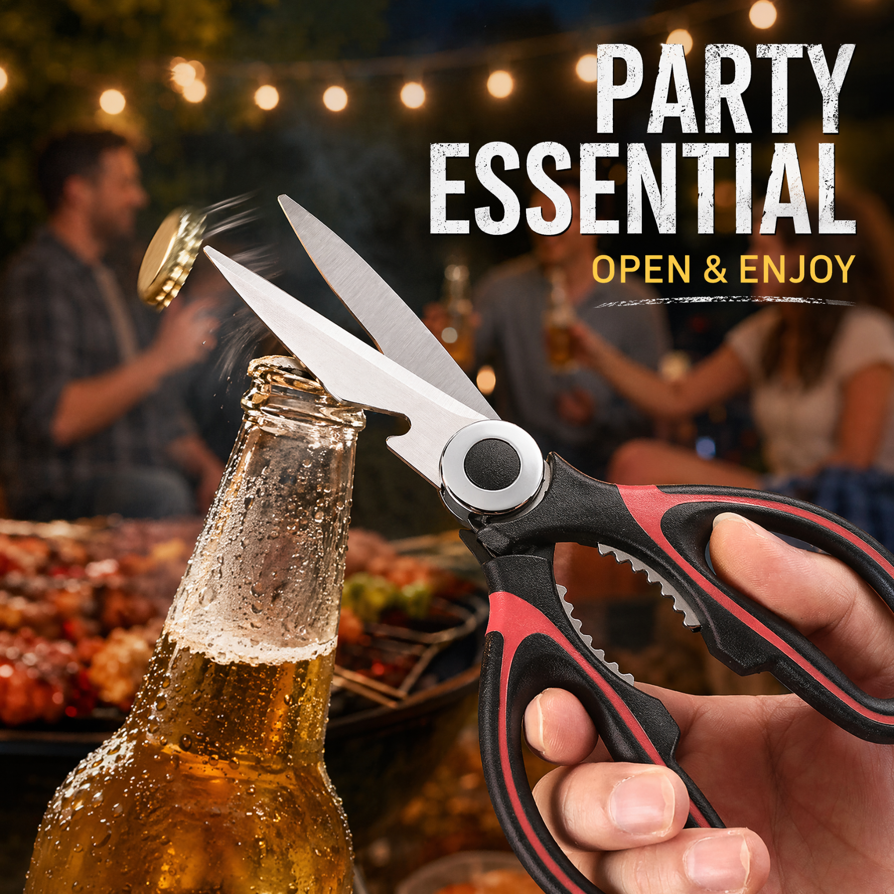Multifunctional Stainless Stee - đánh giá và giá Kitchen Shears In Baking