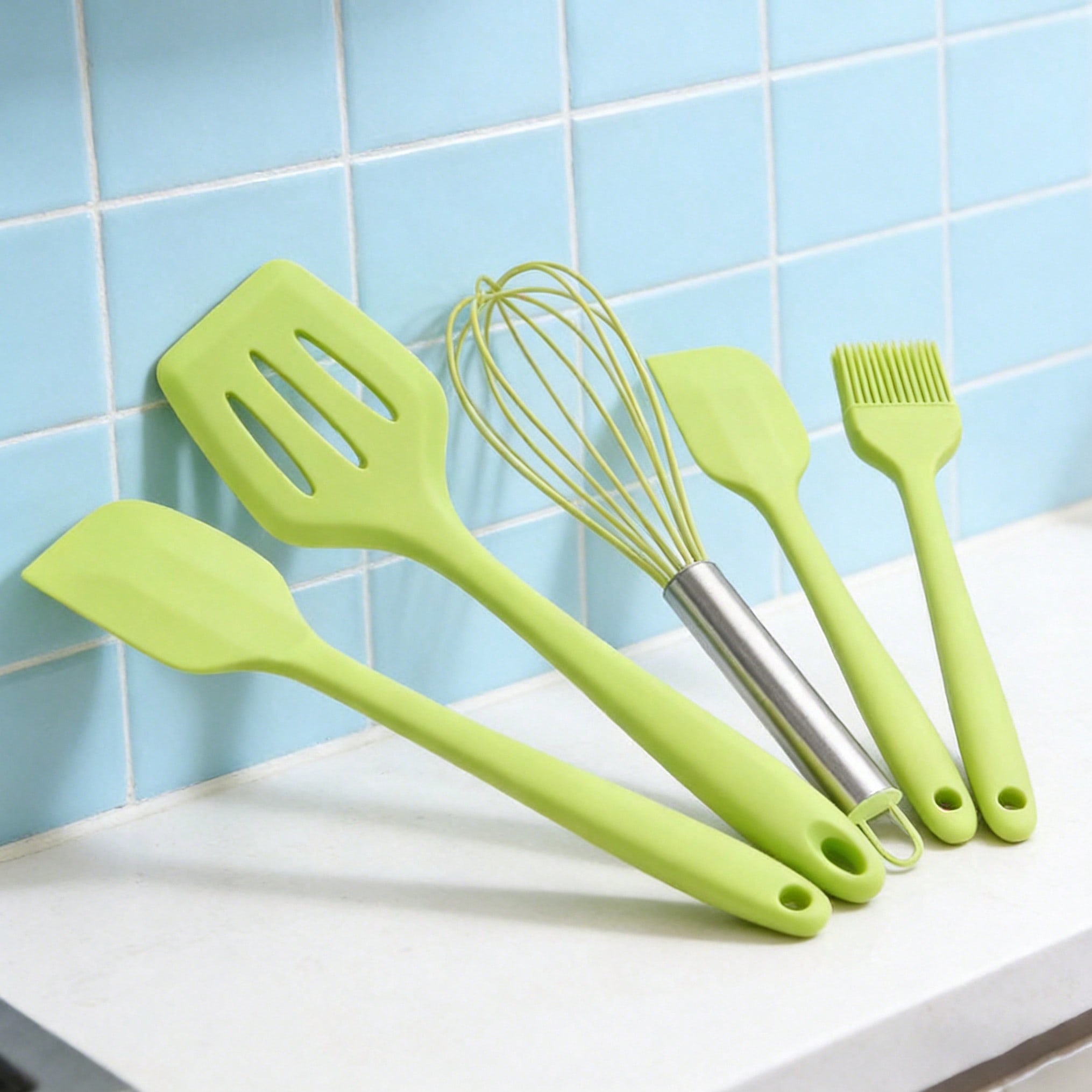 Silicone Cooking Utensils Set, - đánh giá và giá Kitchen Baking Gadgets