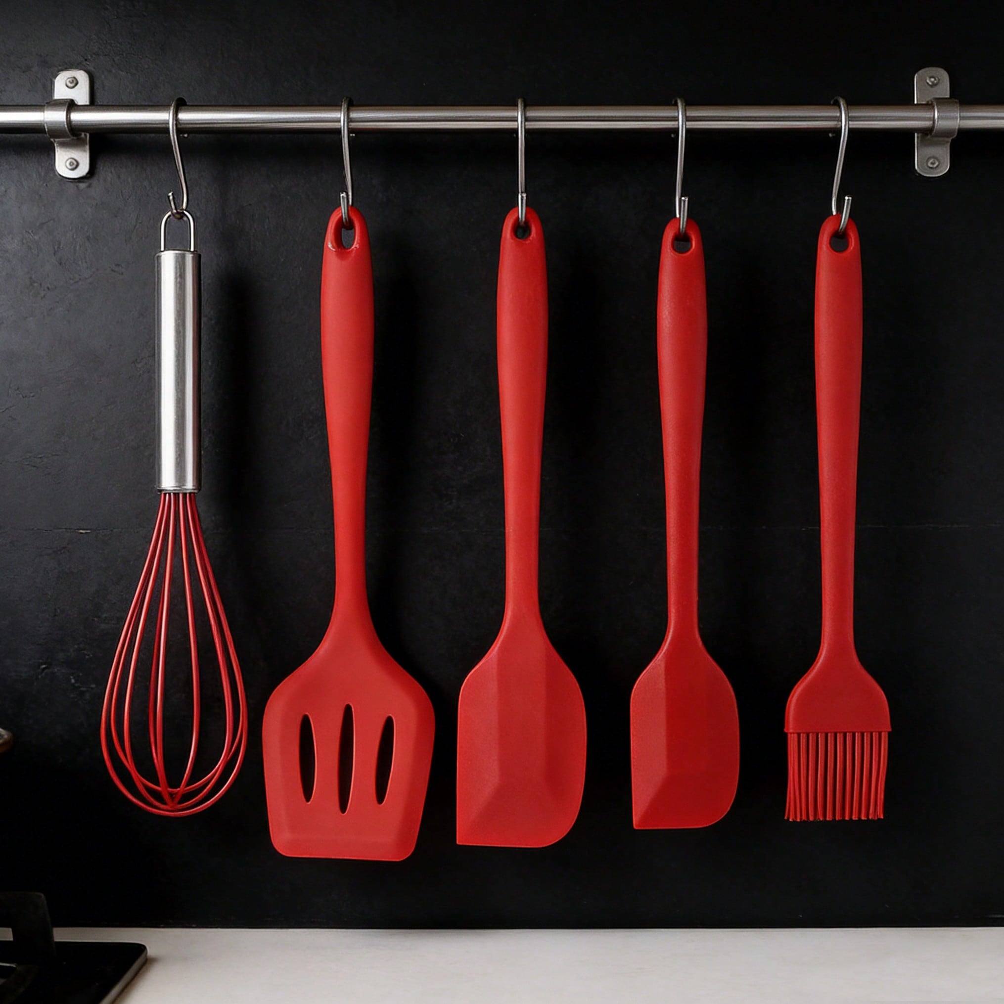 Silicone Cooking Utensils Set, - đánh giá và giá Kitchen Baking Gadgets
