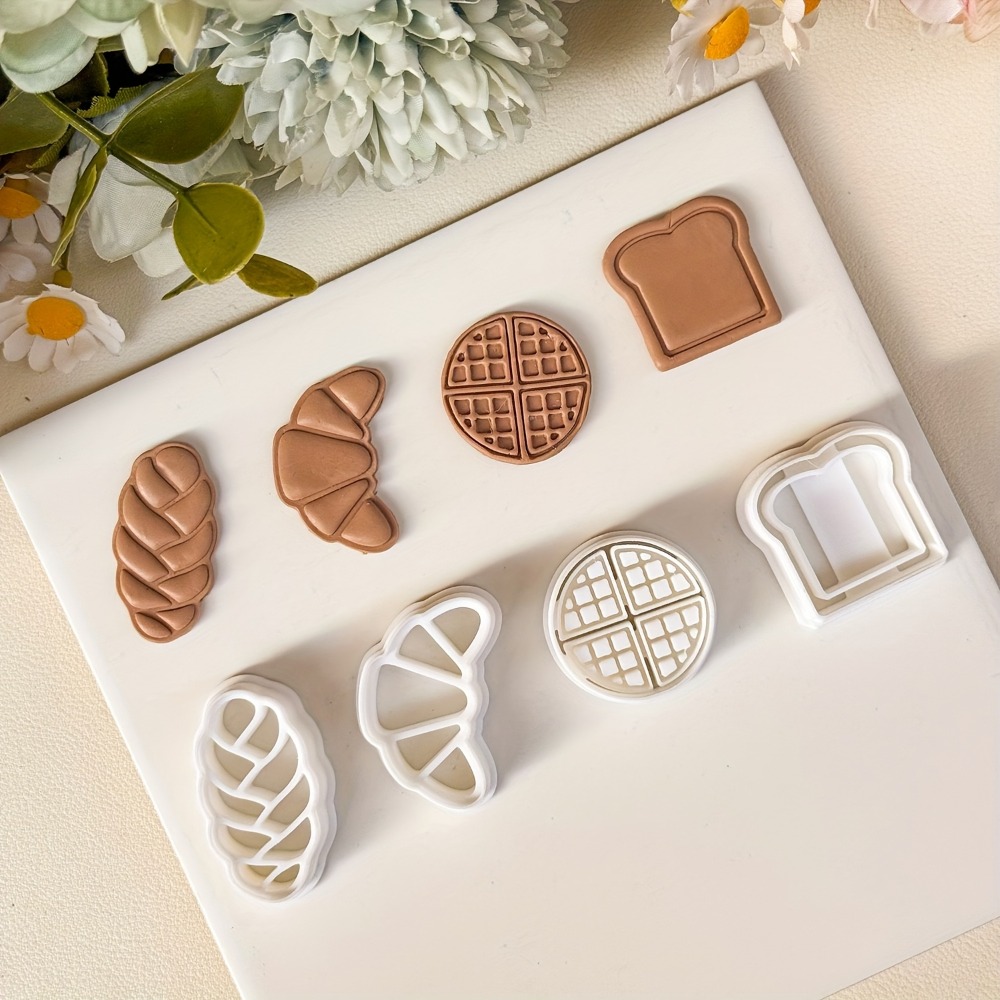 4Pcs Bread Themed Cookie Cutte - đánh giá và giá Cookie Cutter Set