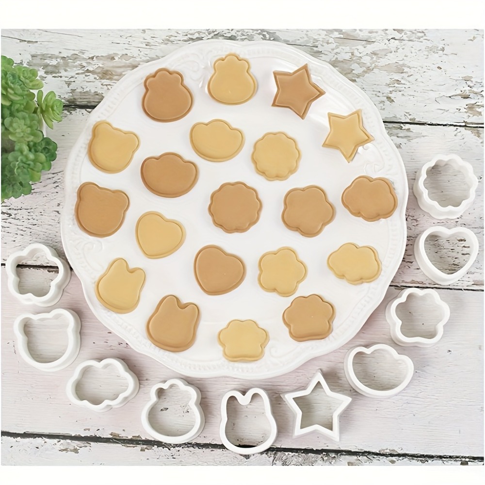 10Pcs Cookie Biscuit  Cutters  - đánh giá và giá Cookie Cutter Set