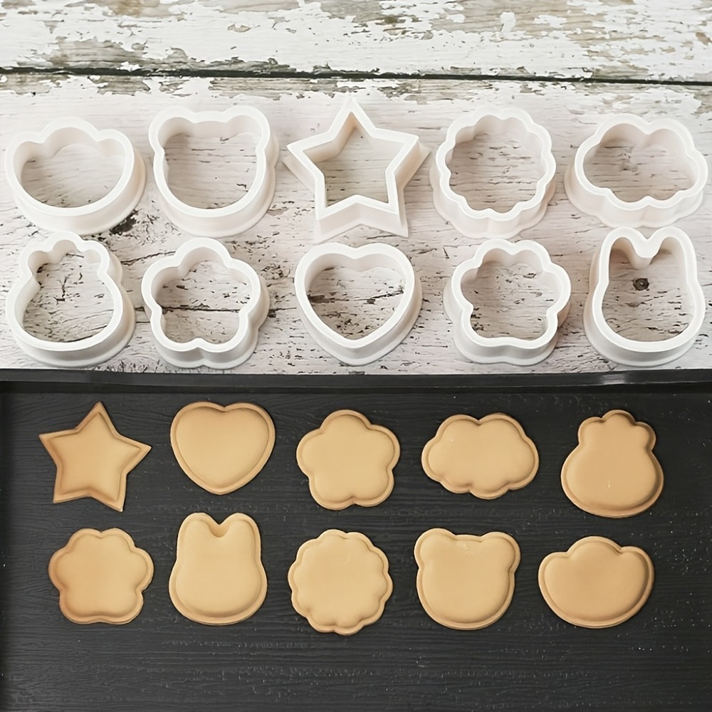 10Pcs Cookie Biscuit  Cutters  - đánh giá và giá Cookie Cutter Set