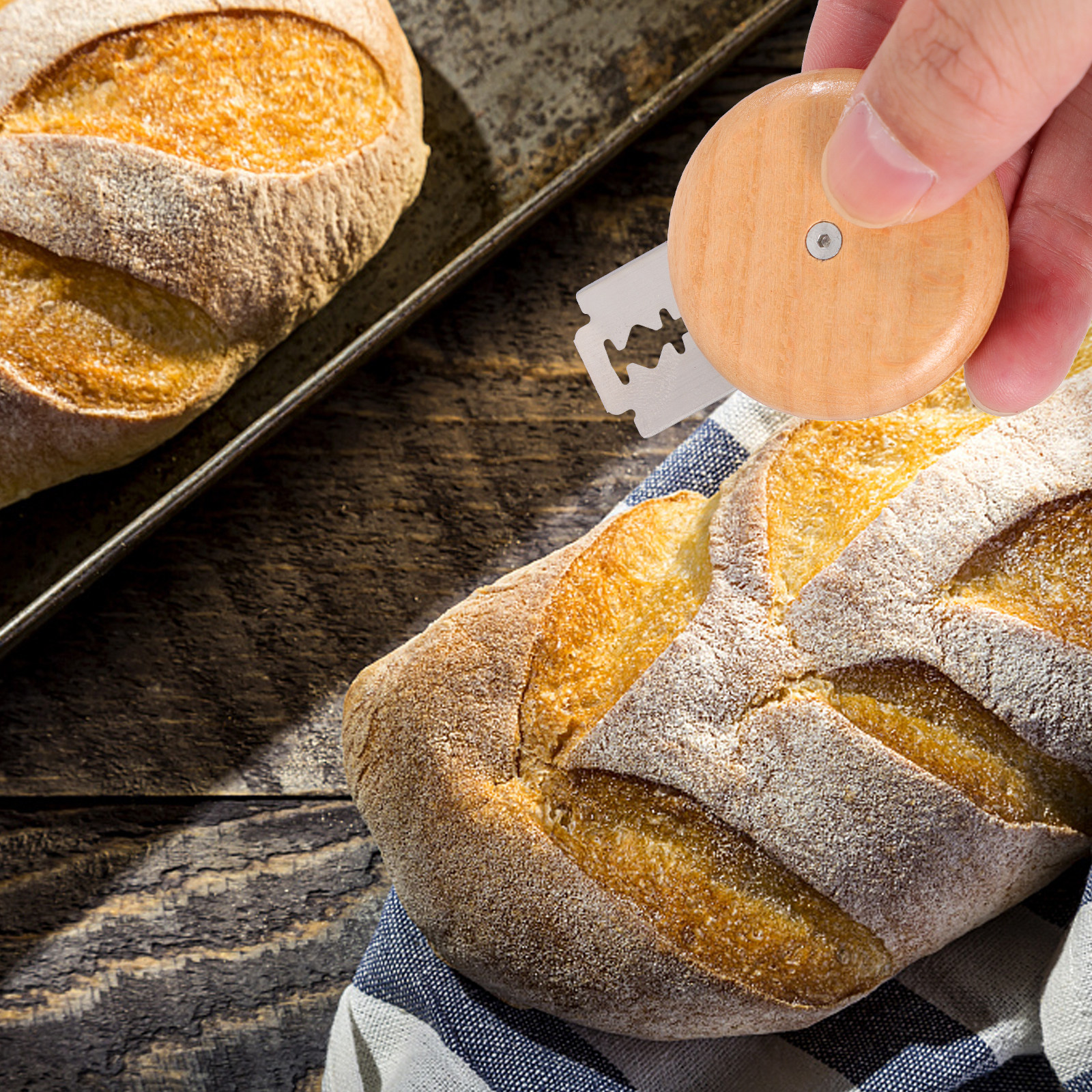 Bread Knife Set Stainless Stee - đánh giá và giá Kitchen Baking Gadgets