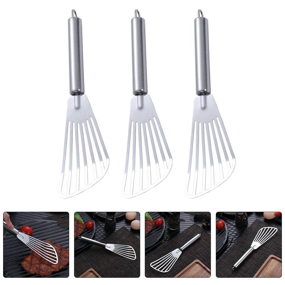 3pcs Stainless Steel Spatula F - đánh giá và giá Kitchen Baking Gadgets