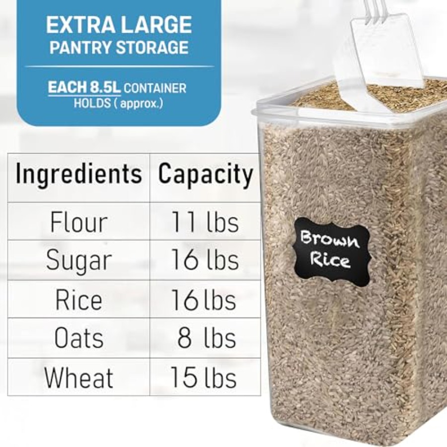 8.5L/287Oz Extra Large Airtigh - đánh giá và giá Kitchen Baking Organization