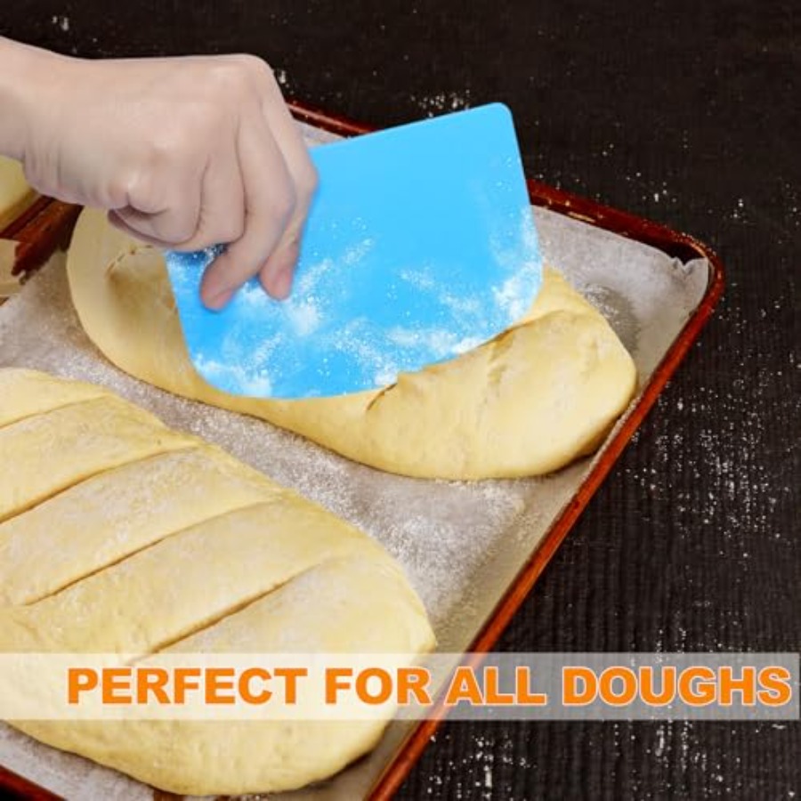 3 Pieces Food Dough Scraper Pl - đánh giá và giá Dough Scraper Curved