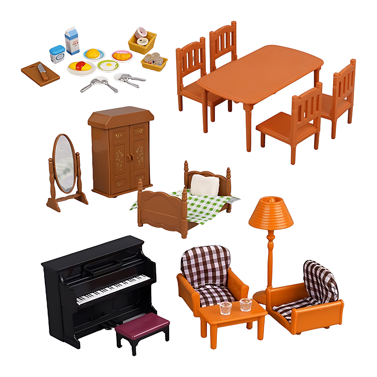 Miniature Furniture 1:12 Dollh - đánh giá và giá Kitchen Uncle
